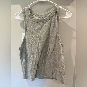 Madewell Light Gray Crewneck Tank